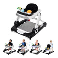 Foldable Adjustable Baby Walker with Wheels and Bouncer J959