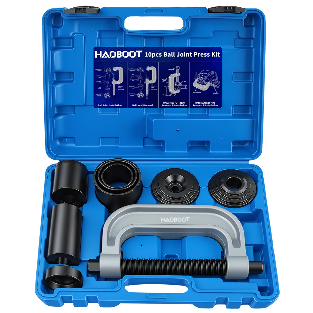 10pcs Ball Joint Press Kit U Joint Removal Tool T14710