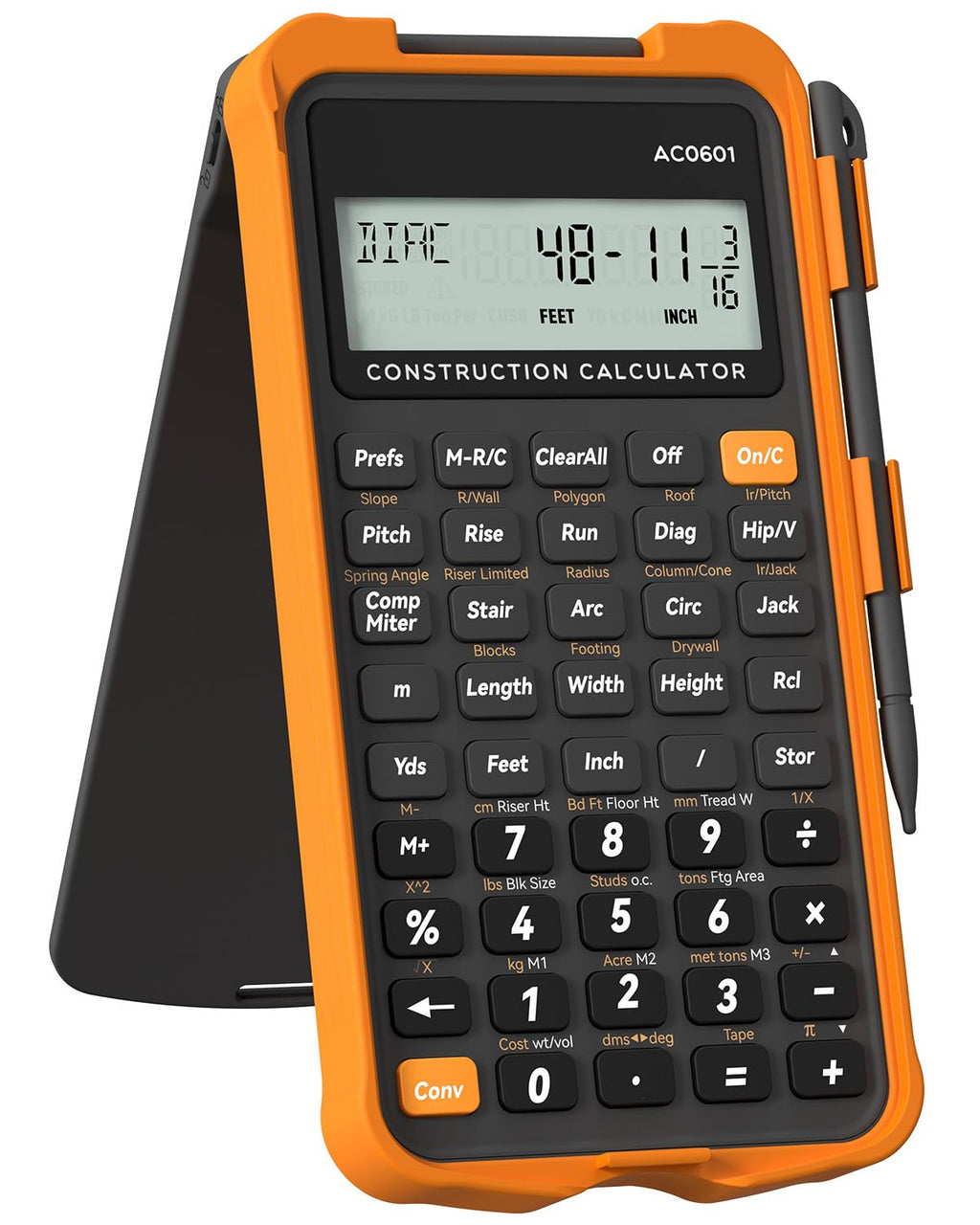 Construction Calculator with Writing Tablet O92981