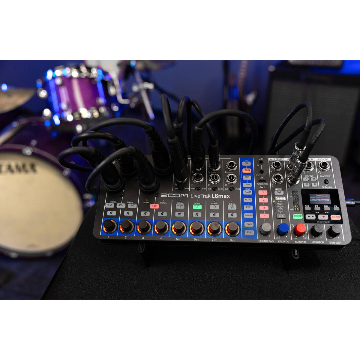 12-Channel Mixer & Headphones Bundle W32519