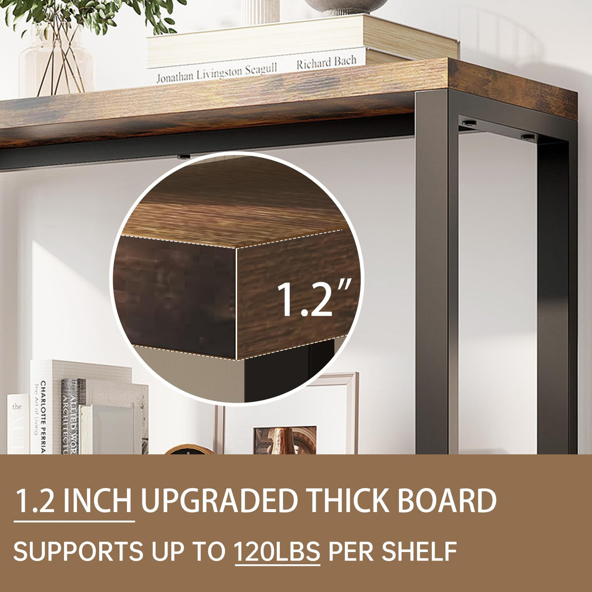 5-Tier Adjustable Bookshelf K969