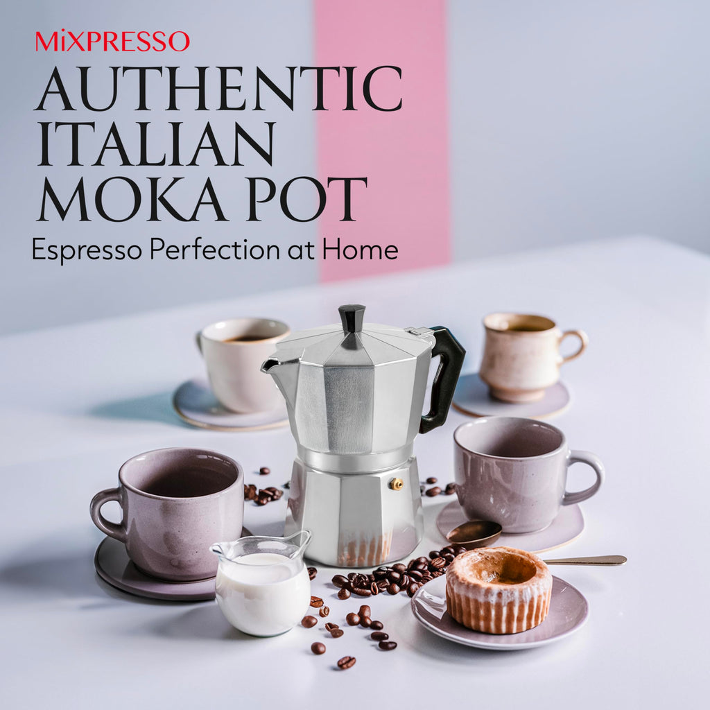 3 Cup Moka Pot Stovetop Espresso Maker Y200
