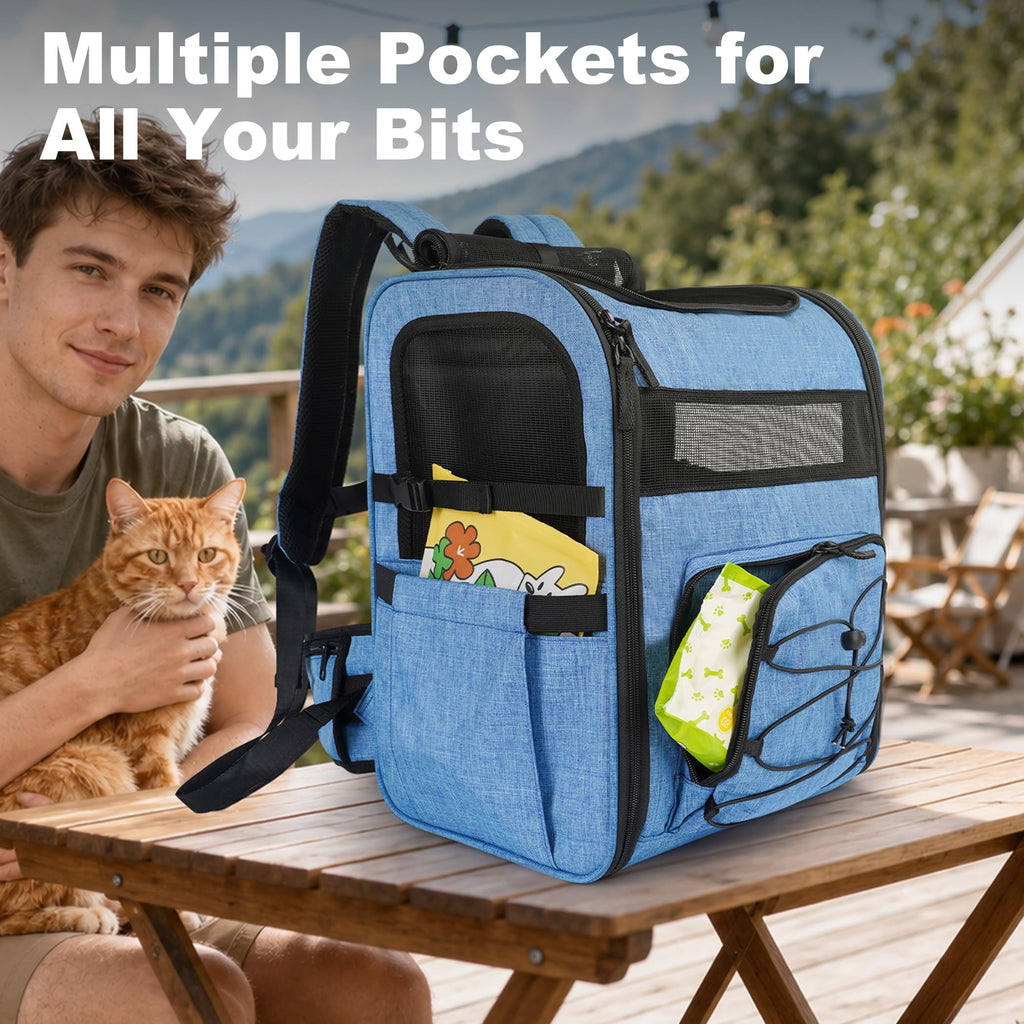 Blue Pet Carrier Backpack R671245