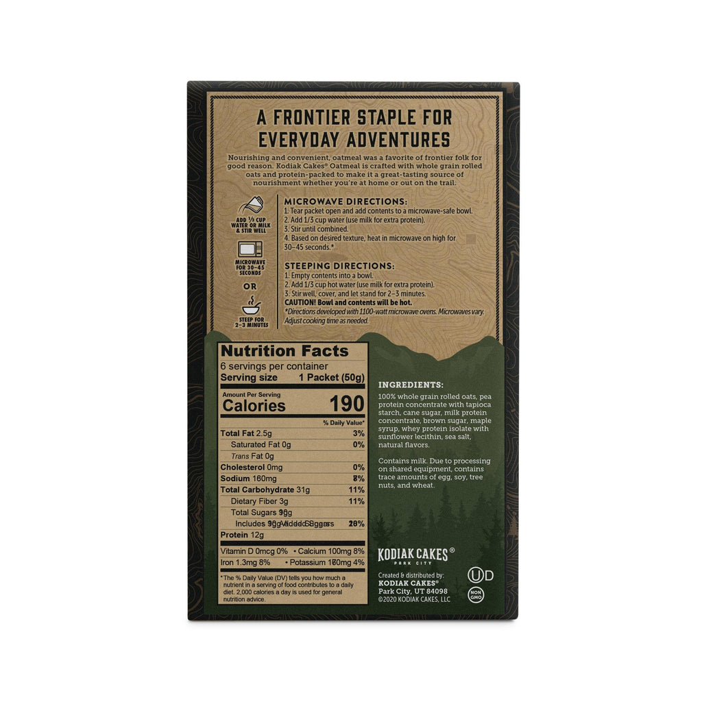 Maple Brown Sugar Instant Oatmeal Packets G18981