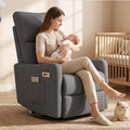 Small Power Swivel Rocker Recliner Chair L9926