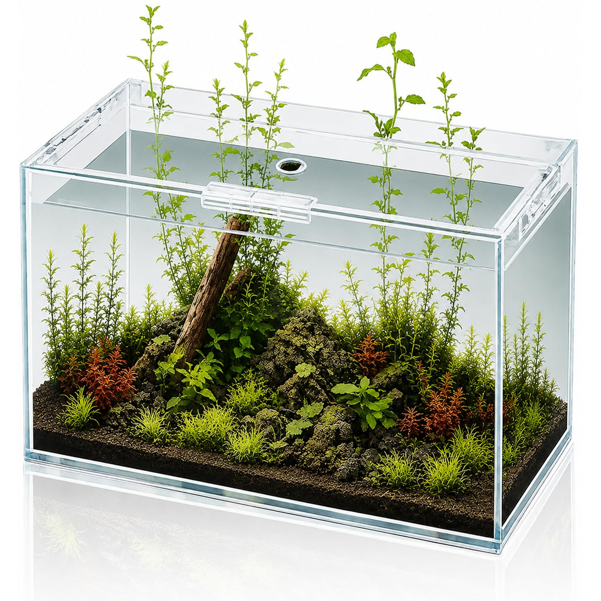 6 Gallon Glass Fish Tank Aquarium E7052