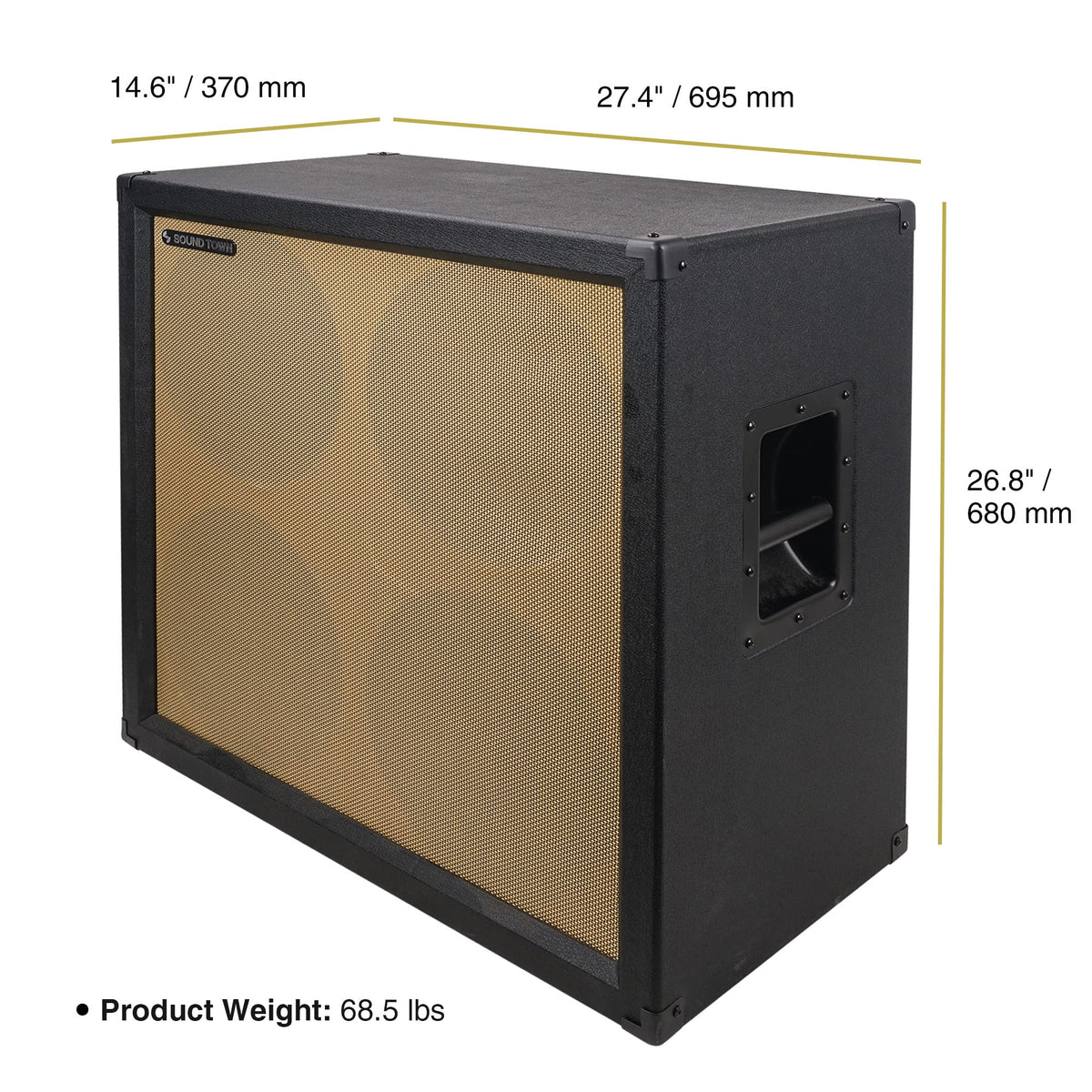 4 x 12 260W Guitar Speaker Cabinet U516149