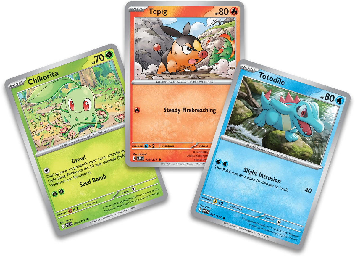 Pokémon TCG 3 Foil Promo Cards 1 Deluxe Pin & 5 Booster Packs J857905