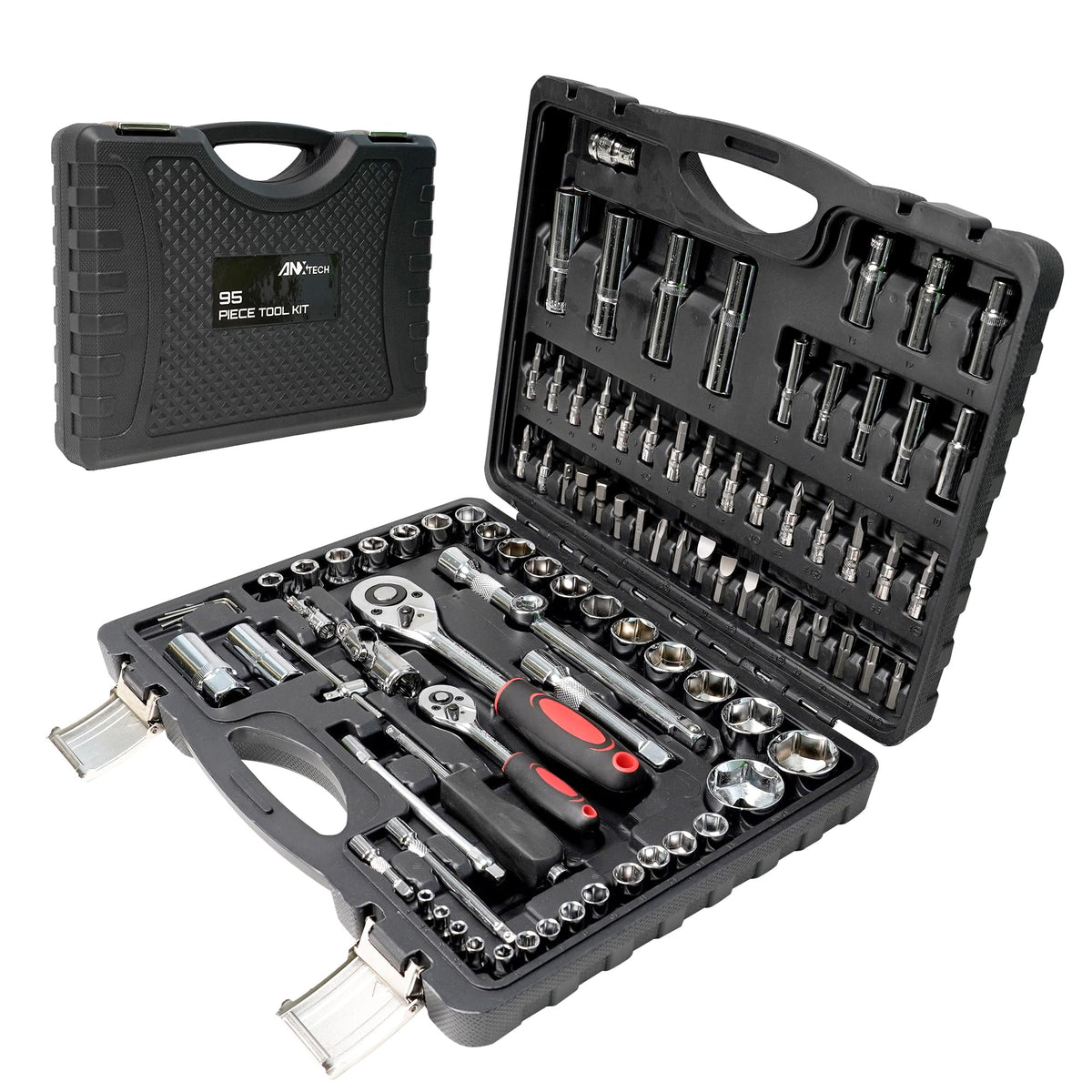 95 Pc Socket Ratchet Wrench Set L676489