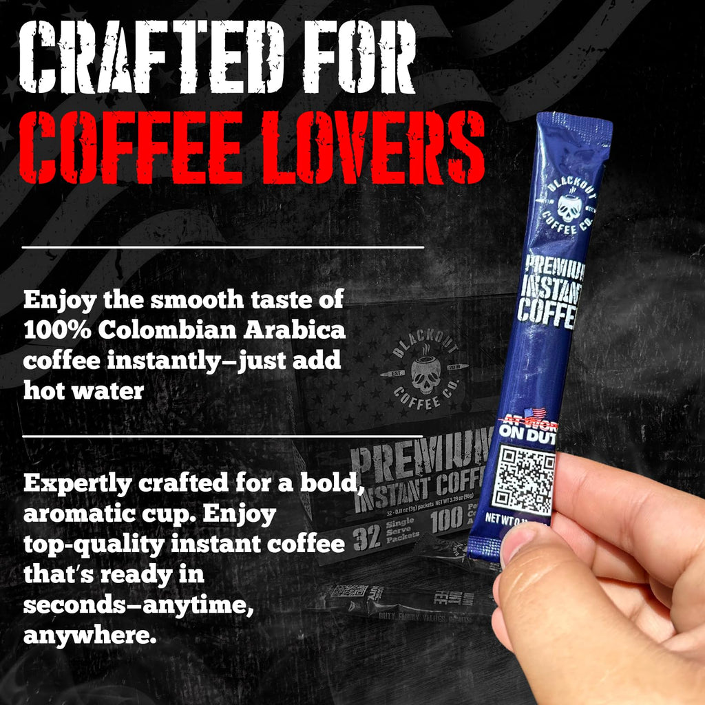 Colombian Arabica Instant Coffee Medium Roast 32 Count T188811