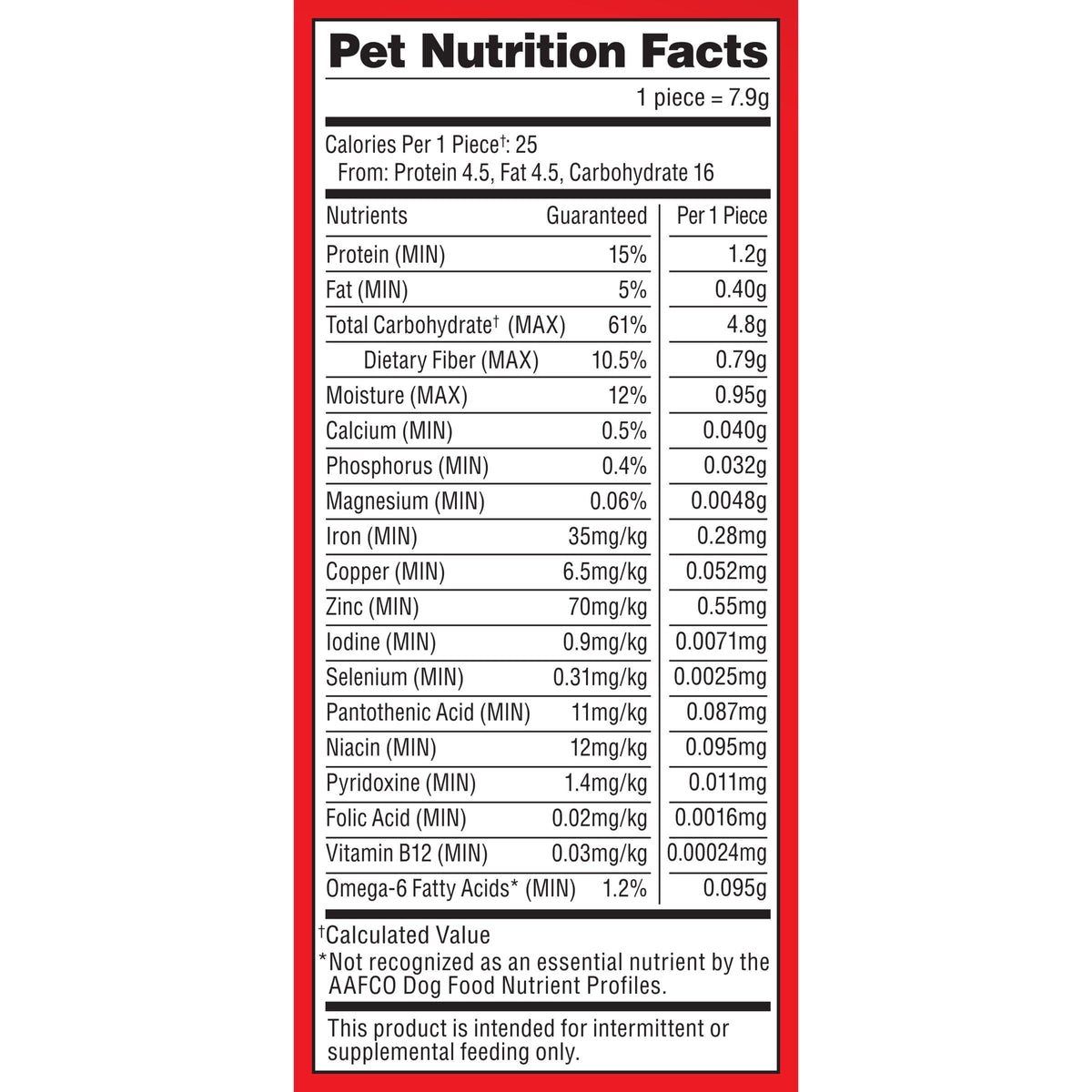 Peanut Butter Flavor Small Dog Treats 7 Lb B6359