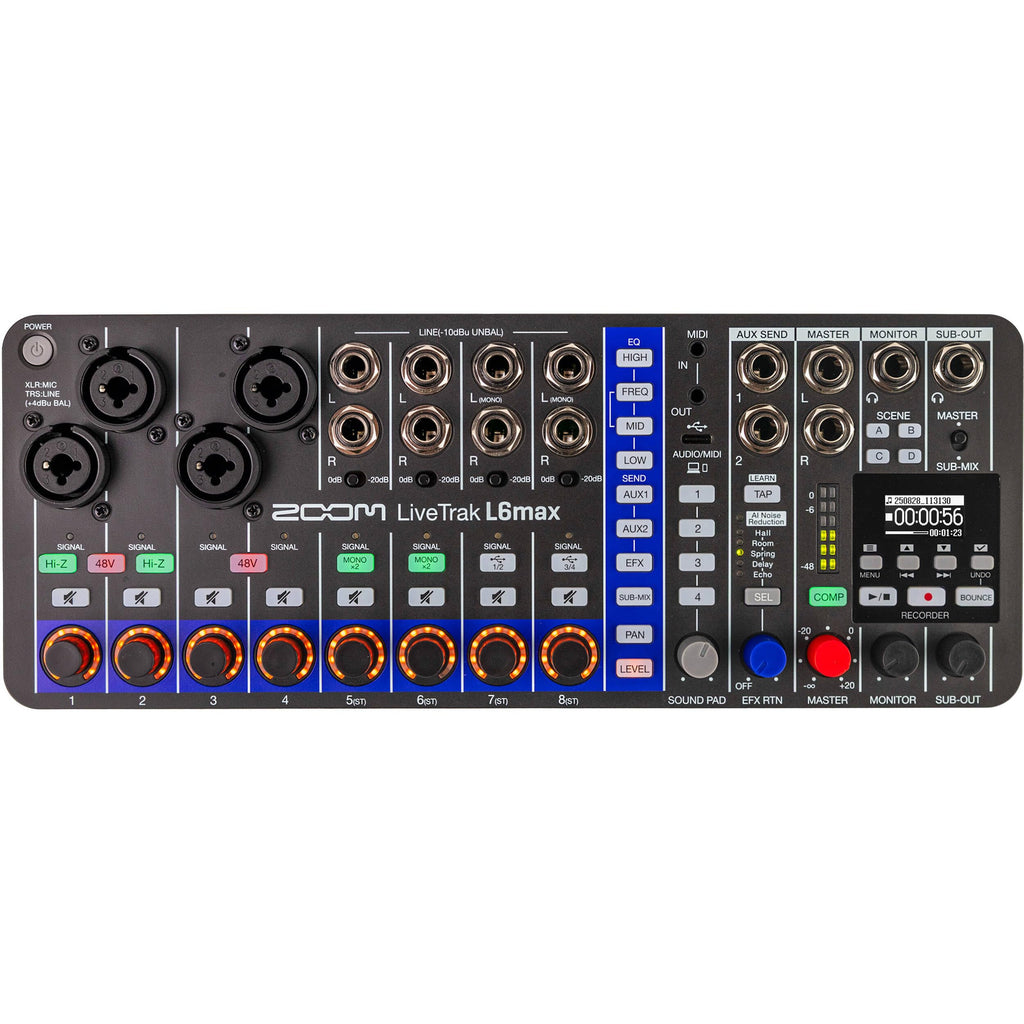 12-Channel Mixer & Headphones Bundle W32519