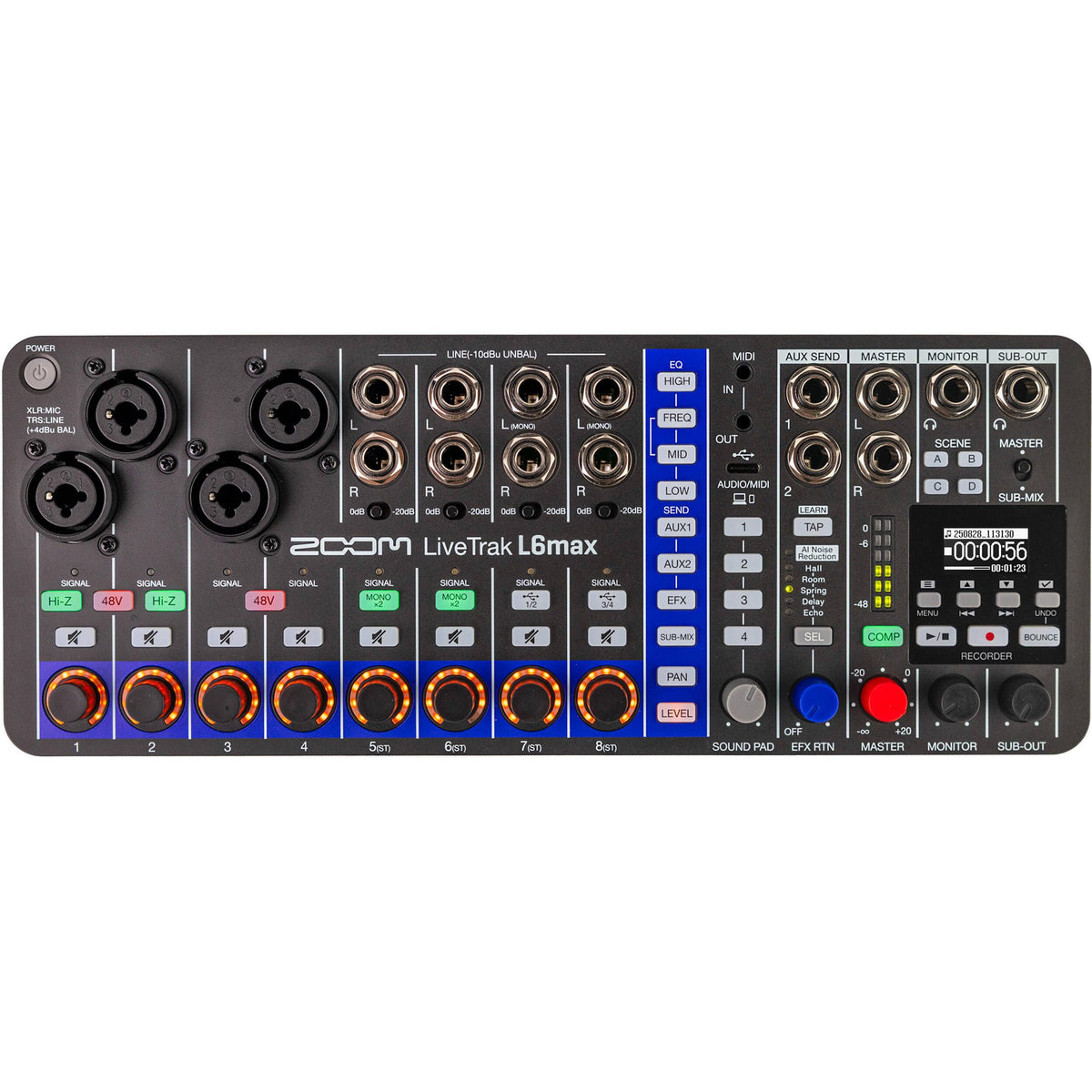 12-Channel Mixer & Headphones Bundle W32519