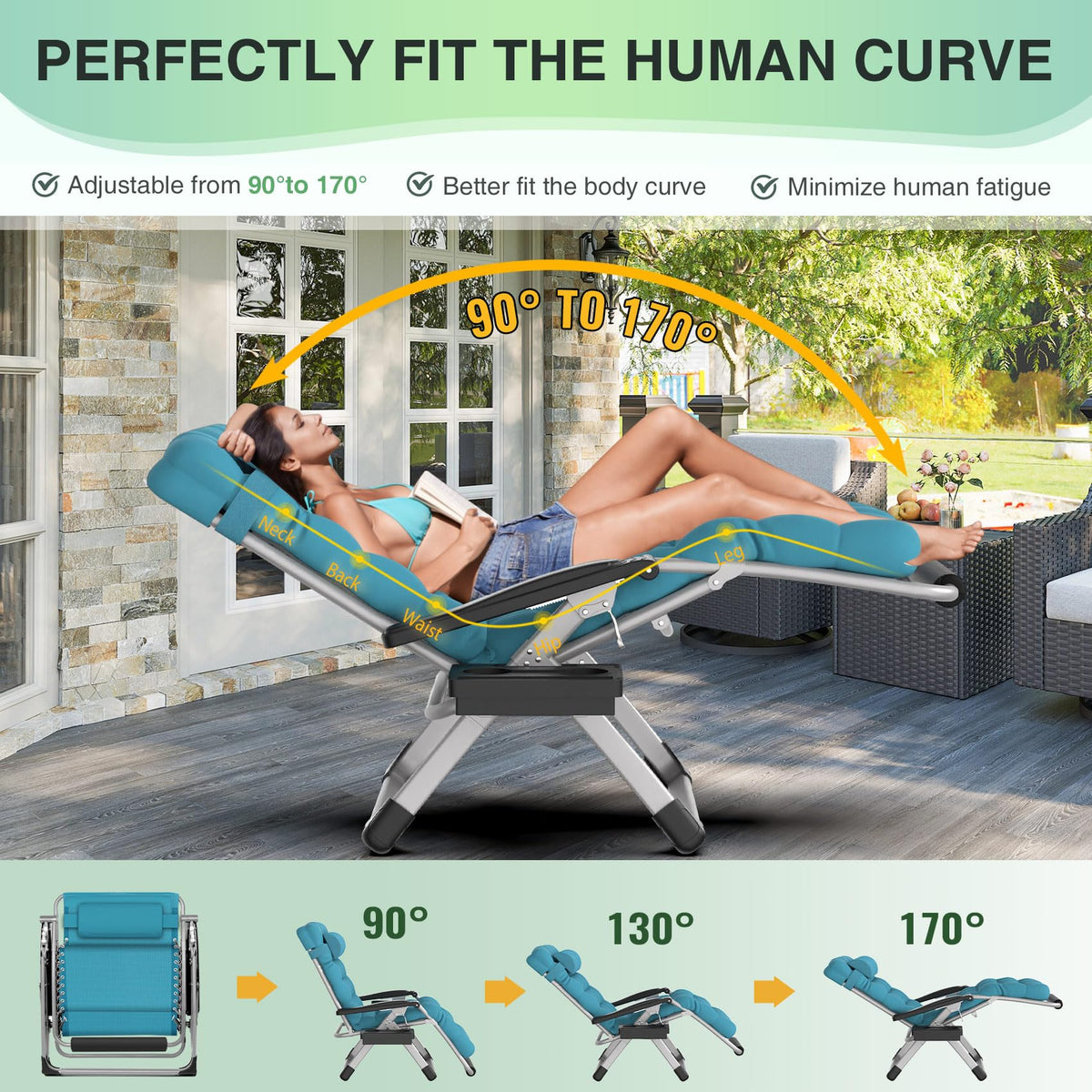 Oversized Zero Gravity Chair D65760
