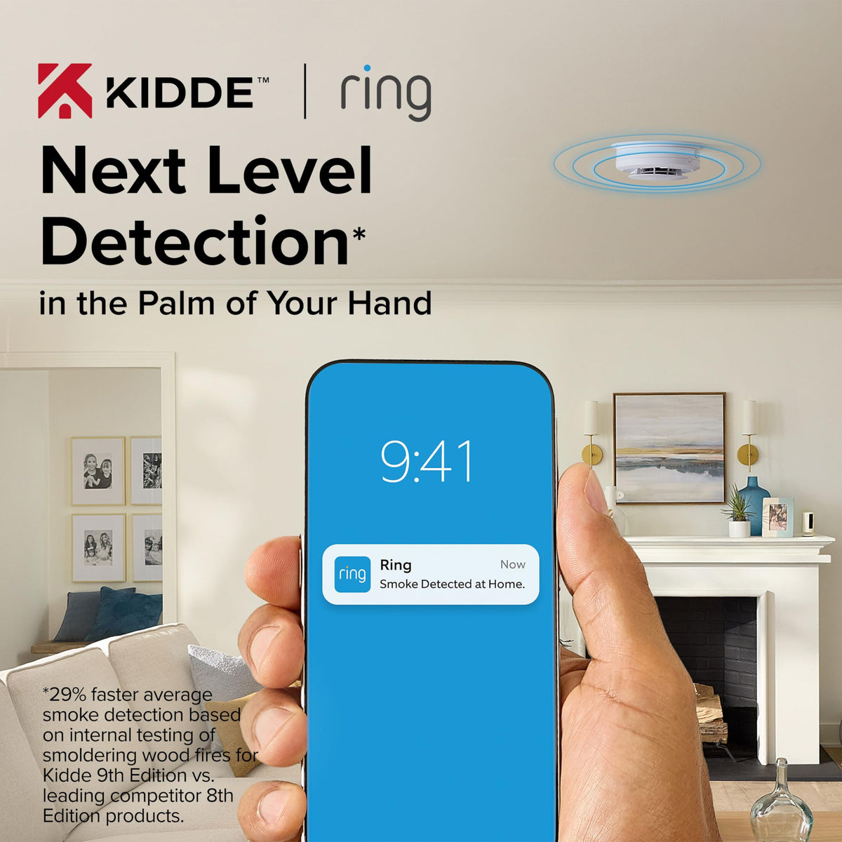 Smart Smoke & CO Detector A27773