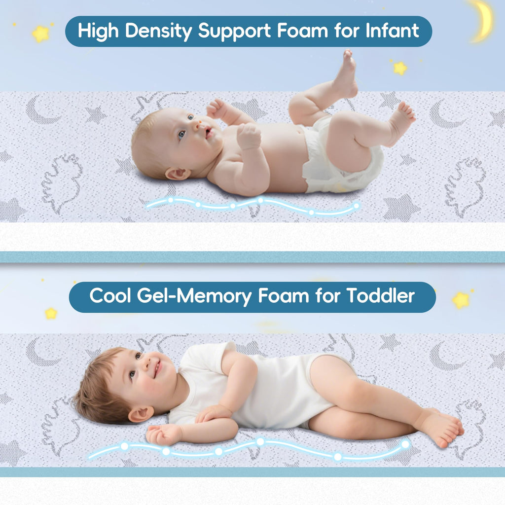 38"x26" Pack and Play Mattress with Removable Washable Cover H77405