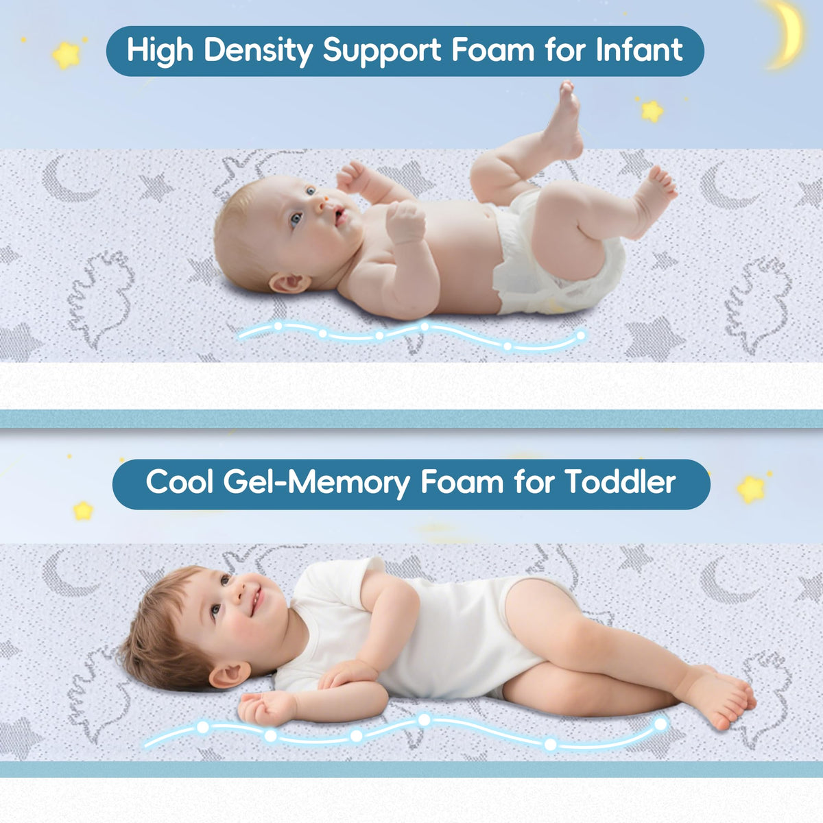 38"x26" Pack and Play Mattress with Removable Washable Cover H77405