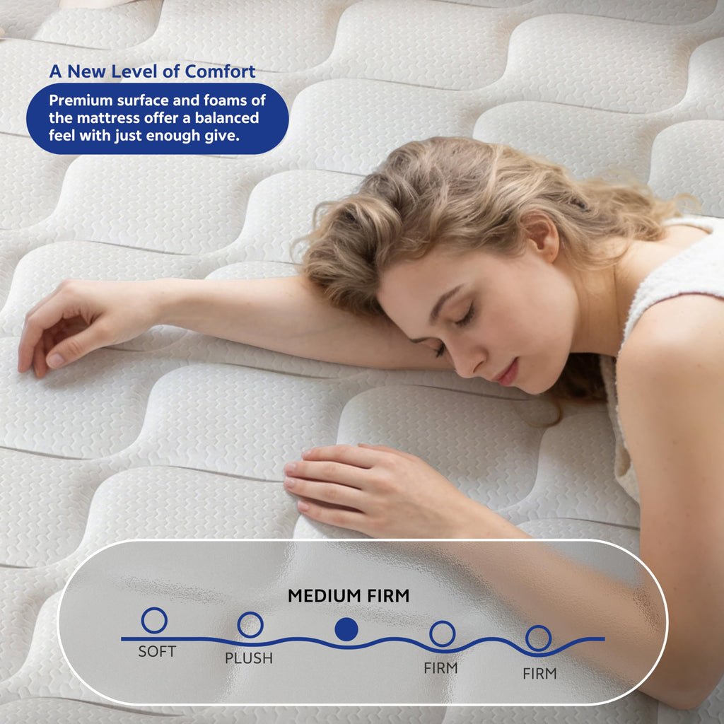 12 Inch Full Hybrid Double Mattress T6732
