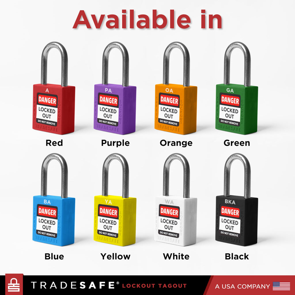 10 Blue Keyed Alike Locks T45589