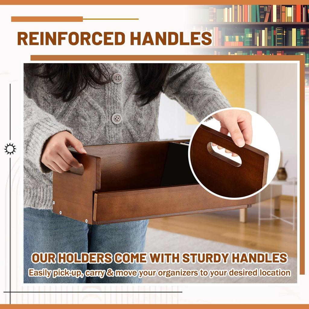 2 Set Wooden CD Storage Box J128566