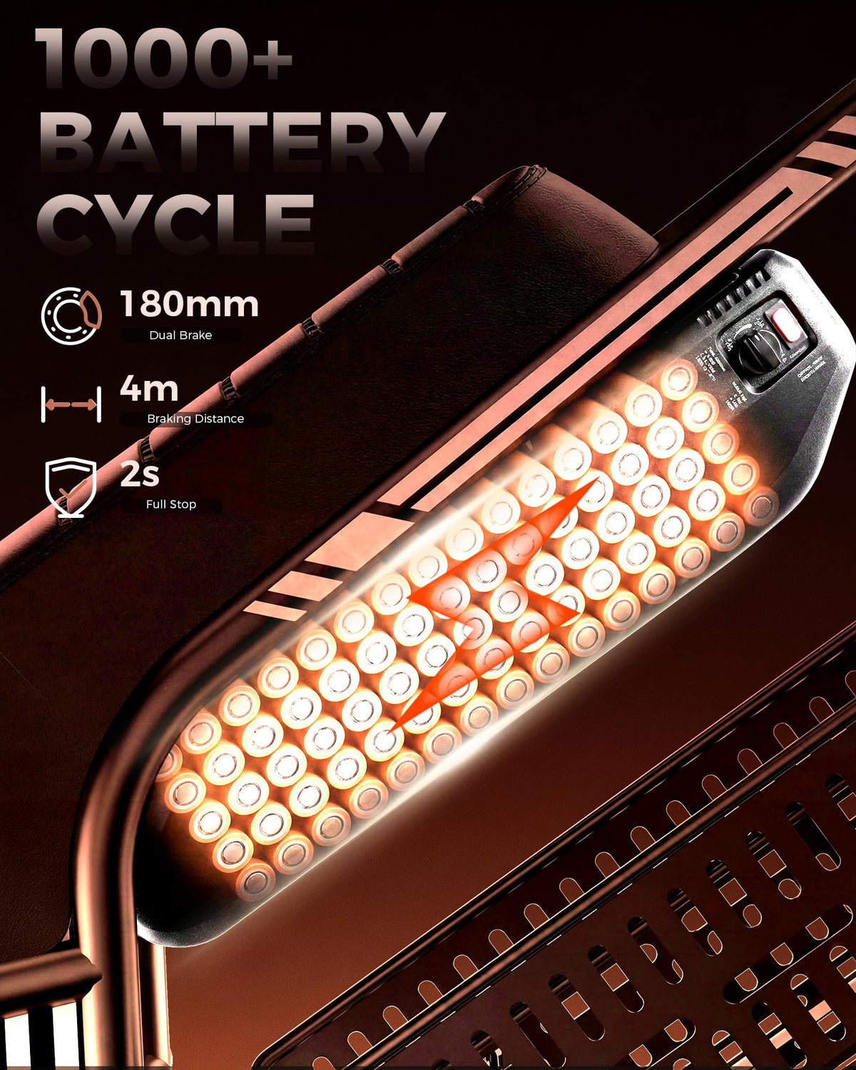 1000W Fat Tire Electric Bike with 48V 13Ah Battery Y316