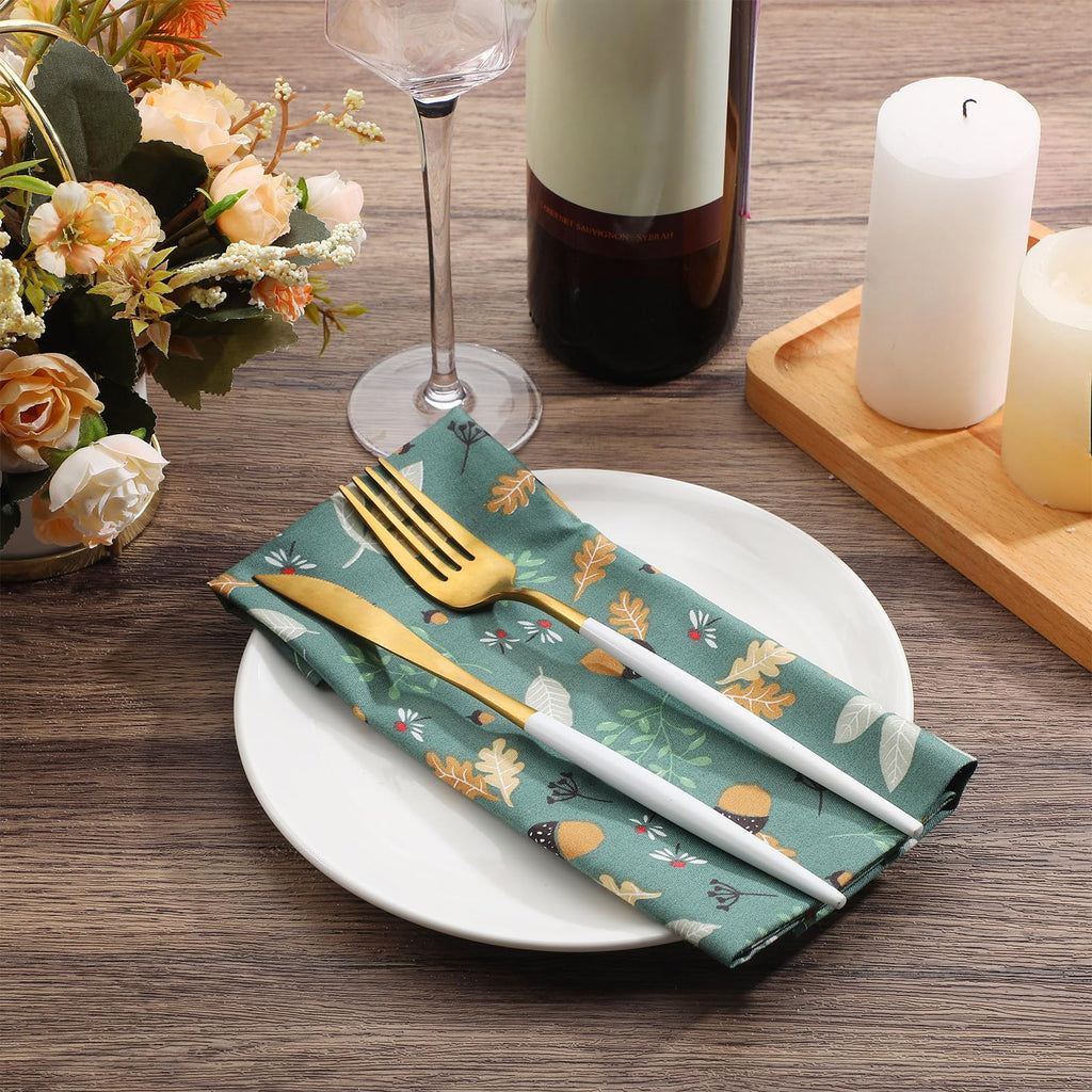 Cotton Cloth Napkins Set of 24 U9097