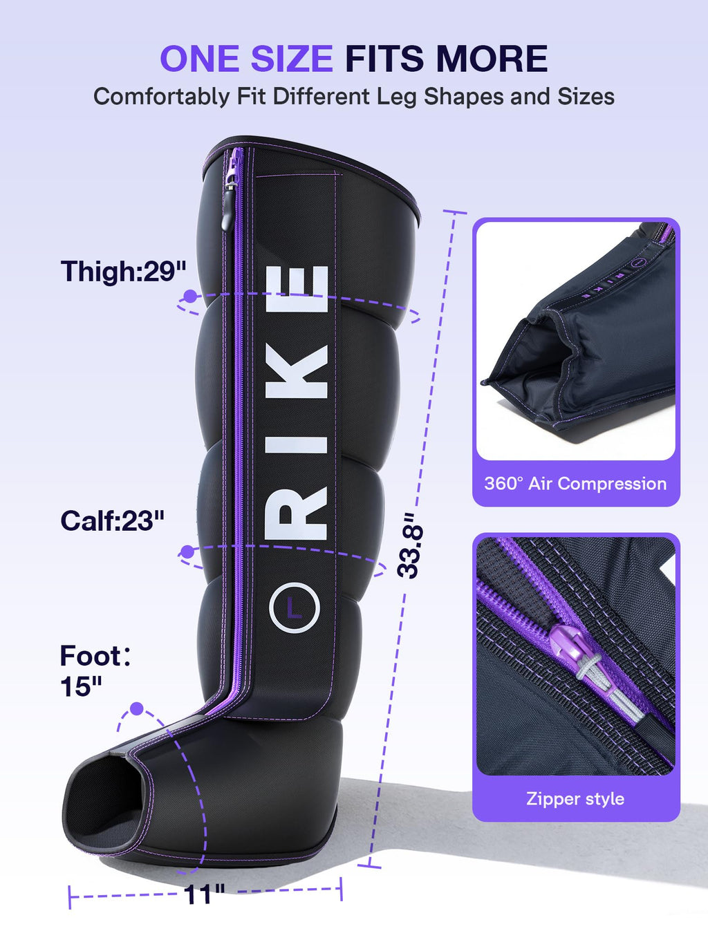 Leg Compression Massager with Heat R3292