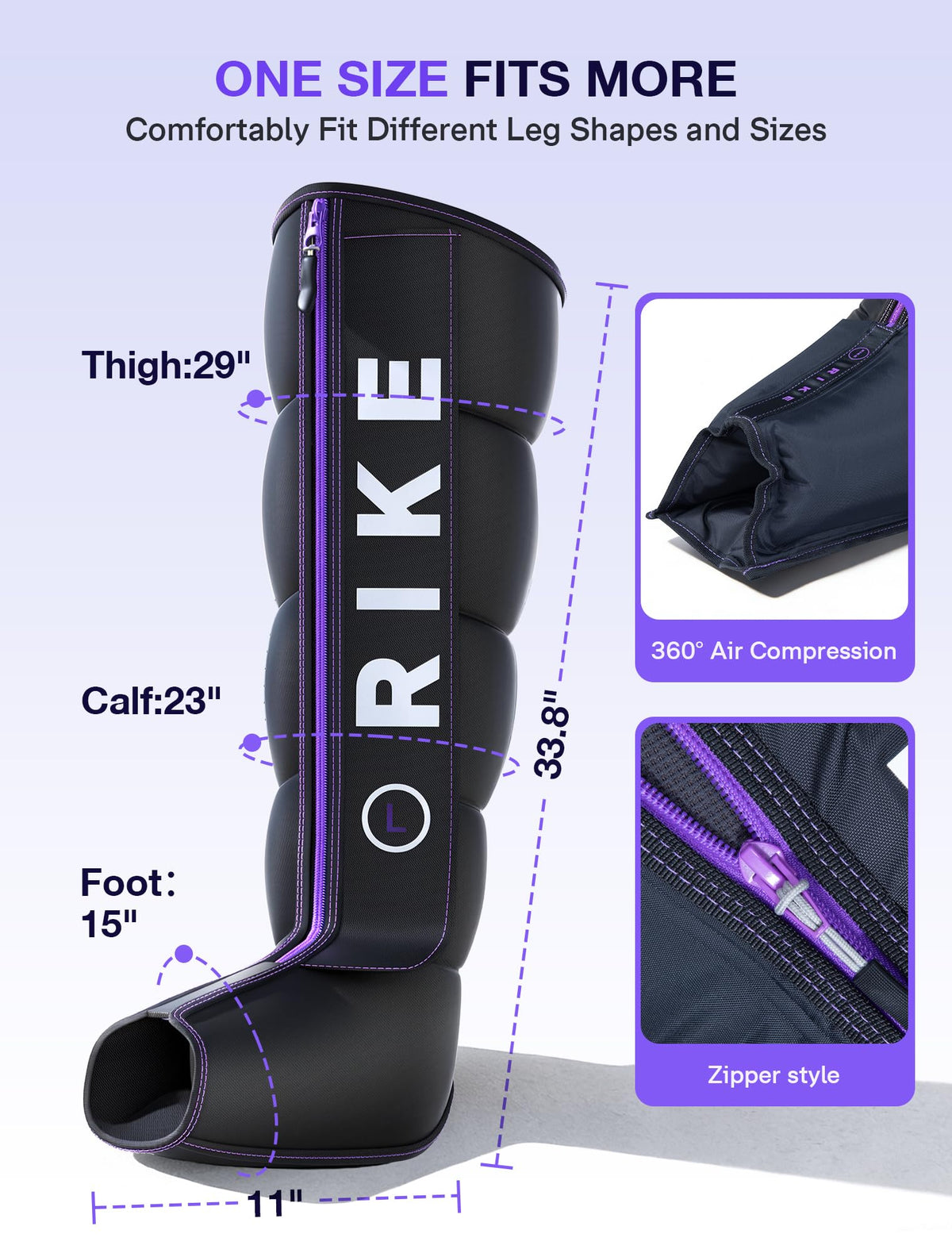 Leg Compression Massager with Heat R3292
