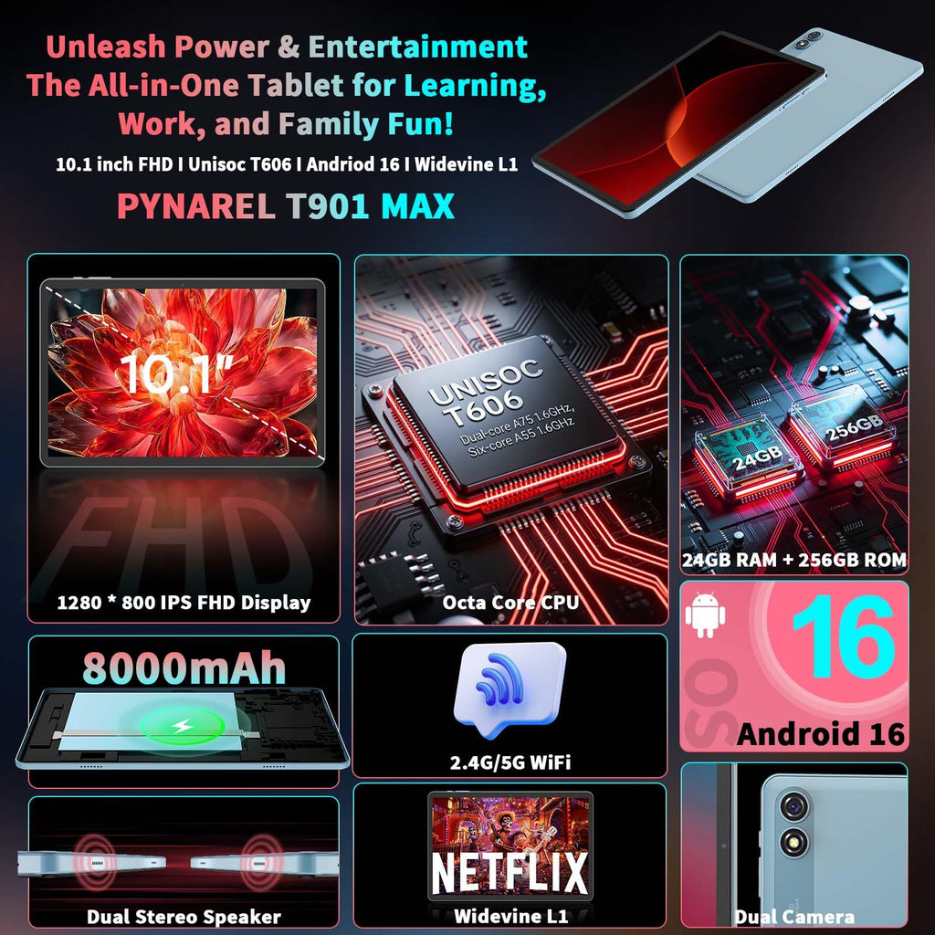 10 inch Android Tablet with Keyboard L786139