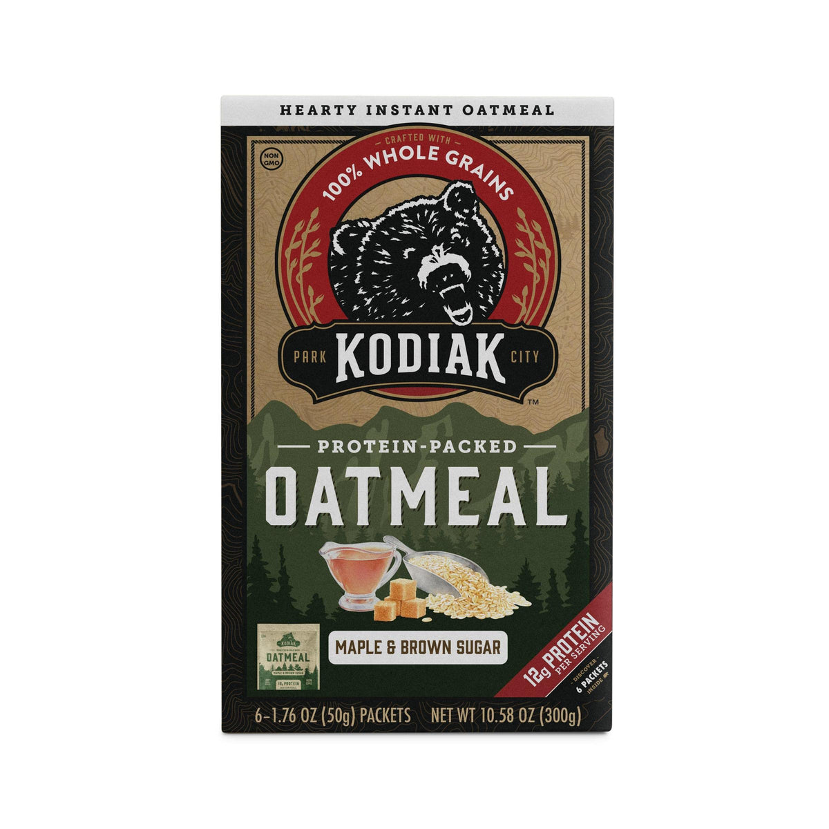 Maple Brown Sugar Instant Oatmeal Packets G18981