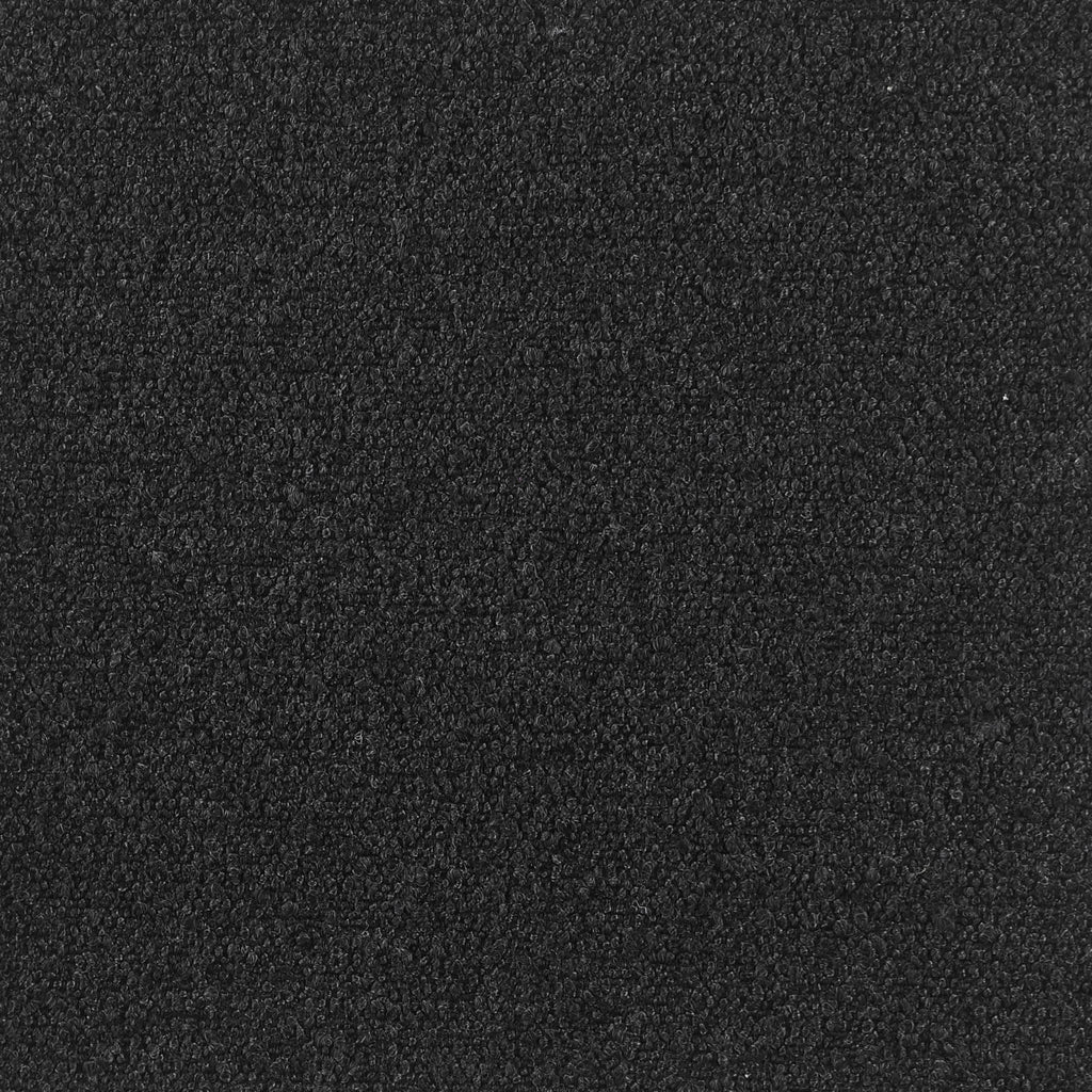 Black Boucle Upholstered Dining Chairs Set of 2 R426469